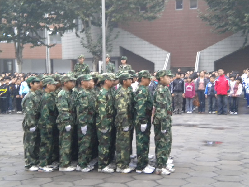 仪仗队入场